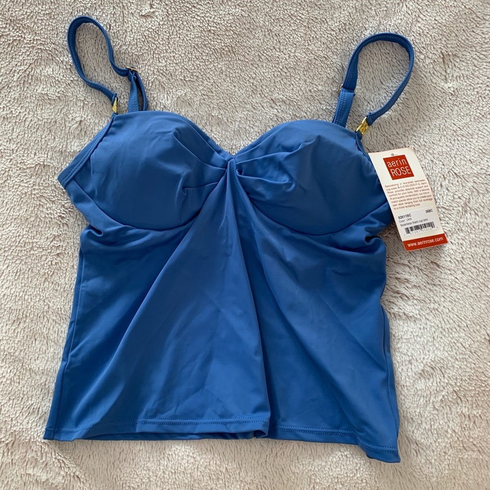 NEW WITH TAGS Underwire Tankini Top Size 36 B/C